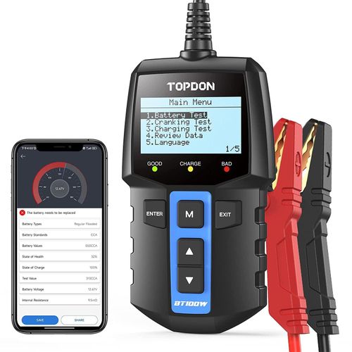 comparatif testeur de batterie bluetooth